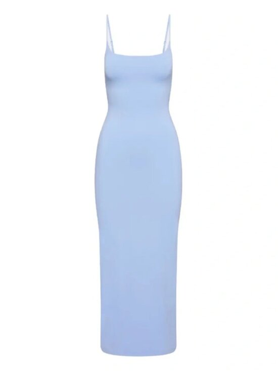Open Edit Dresses & Skirts - Open Edit Smooth Edit Strappy Midi Slipdress - Womens Medium